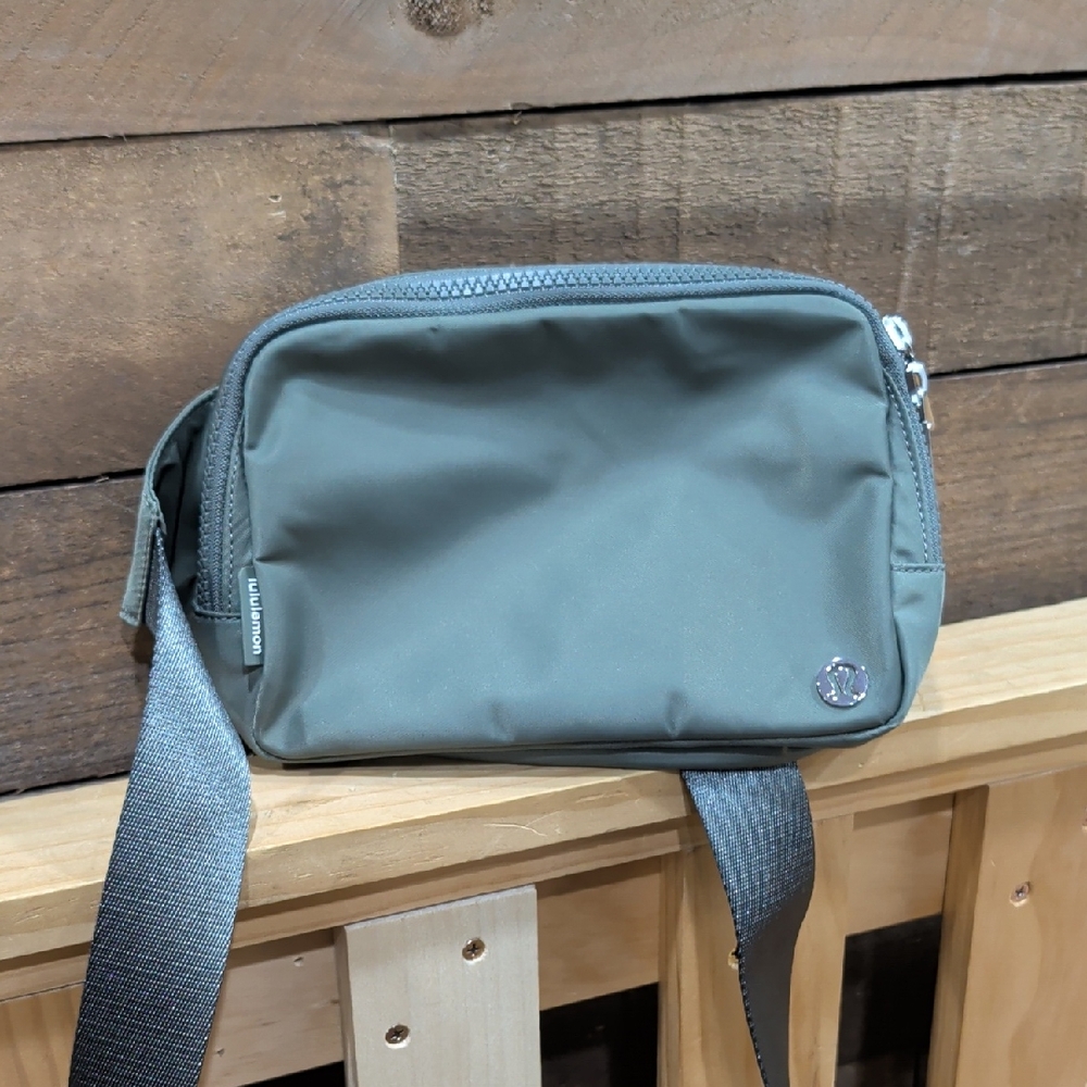 lululemon athletica Olive Green Waist/Crossbody Bag